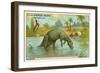 Hadrosaurus Mirabilis-null-Framed Giclee Print