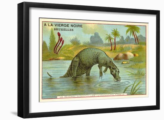 Hadrosaurus Mirabilis-null-Framed Giclee Print