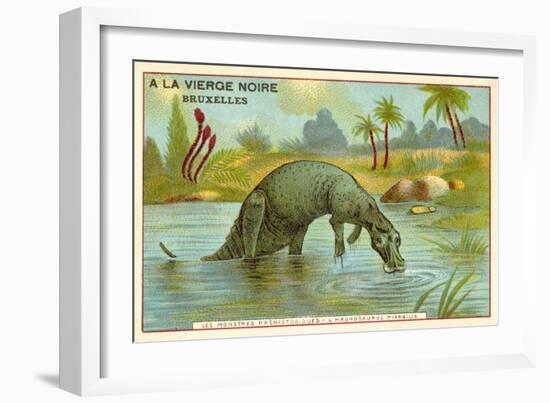 Hadrosaurus Mirabilis-null-Framed Giclee Print