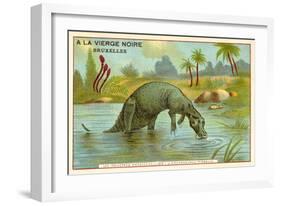 Hadrosaurus Mirabilis-null-Framed Giclee Print