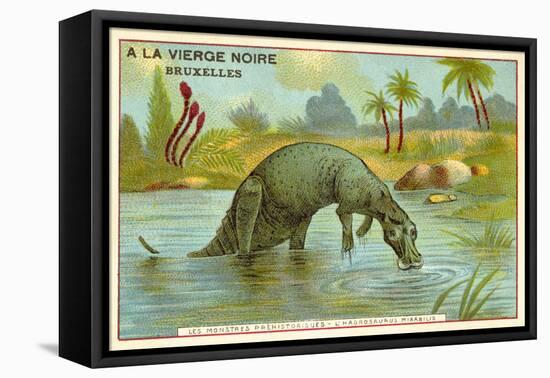 Hadrosaurus Mirabilis-null-Framed Stretched Canvas