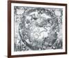 Haemisphaeri Graphicum Coelitietum Sceno Australae Stella Terrae, 1660-Henricus Hondius-Framed Giclee Print