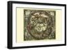 Haemisphaerium Sceno Graphicum Australe-Andreas Cellarius-Framed Art Print