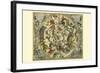 Haemisphaerium Stellatum Australe Antiquum-Andreas Cellarius-Framed Art Print