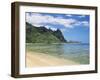 Haena, Kauai, Hawaii, Hawaiian Islands, United States of America, Pacific, North America-null-Framed Photographic Print