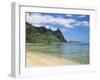 Haena, Kauai, Hawaii, Hawaiian Islands, United States of America, Pacific, North America-null-Framed Photographic Print