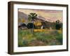 Haere mai (Come Here). 1891-Paul Gauguin-Framed Giclee Print