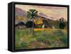 Haere mai (Come Here). 1891-Paul Gauguin-Framed Stretched Canvas