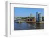 Hafen City, Hamburg, Germany, Europe-Hans-Peter Merten-Framed Photographic Print