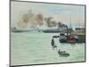 Hafenansicht (Vue d' un port). 1871-Claude Monet-Mounted Giclee Print