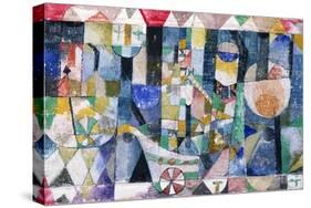 Hafenbild (Raddampfer), 1918 /142-Paul Klee-Stretched Canvas