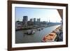 HafenCity, Hamburg, Germany, Europe-Hans-Peter Merten-Framed Photographic Print