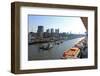 HafenCity, Hamburg, Germany, Europe-Hans-Peter Merten-Framed Photographic Print