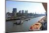 HafenCity, Hamburg, Germany, Europe-Hans-Peter Merten-Mounted Photographic Print