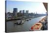 HafenCity, Hamburg, Germany, Europe-Hans-Peter Merten-Stretched Canvas