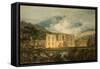 Hafod, C.1798-99-J. M. W. Turner-Framed Stretched Canvas