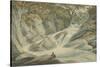 Hafod: Upper Part of the Cascade, 1793-John Warwick Smith-Stretched Canvas