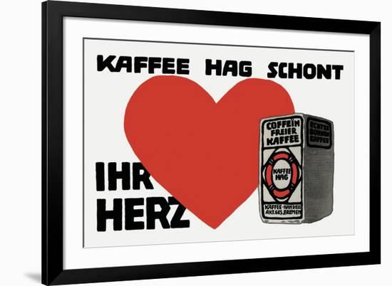 Hag Coffee-Runge Scotland-Framed Premium Giclee Print