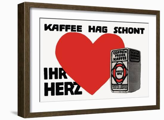 Hag Coffee-Runge Scotland-Framed Art Print