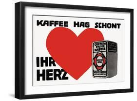 Hag Coffee-Runge Scotland-Framed Art Print