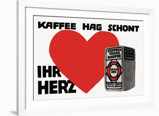 Hag Coffee-Runge Scotland-Framed Art Print