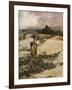 Hagar and Ishmael, 1880-Jean-Charles Cazin-Framed Giclee Print