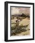 Hagar and Ishmael, 1880-Jean-Charles Cazin-Framed Giclee Print