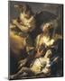 Hagar And Ismael In The Wilderness-Giovanni Battista Tiepolo-Mounted Premium Giclee Print
