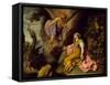 Hagar and the Angel, 1614-Pieter Lastman-Framed Stretched Canvas