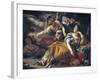 Hagar and the Angel-Francesco Solimena-Framed Giclee Print