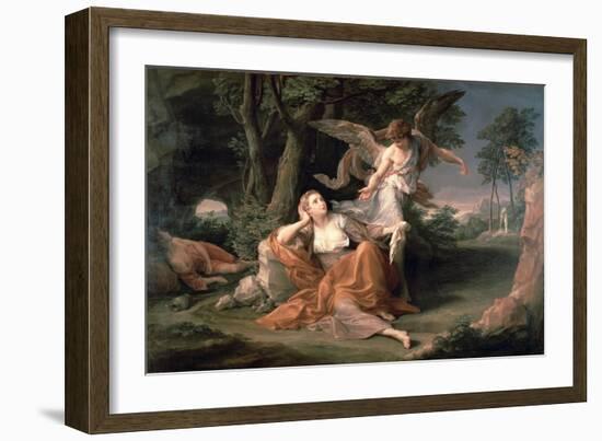 Hagar in the Desert-Pompeo Batoni-Framed Giclee Print