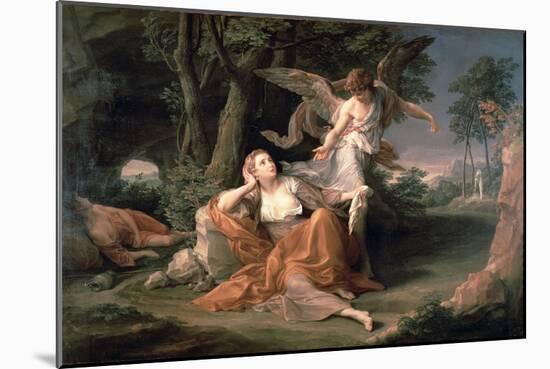 Hagar in the Desert-Pompeo Batoni-Mounted Giclee Print