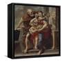 Hagar Leaves the House of Abraham-Pier Francesco Mola-Framed Stretched Canvas