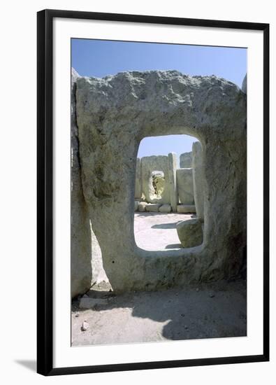 Hagar Qim Temple on Malta, 3rd Century Bc-CM Dixon-Framed Photographic Print