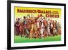 Hagenbeck-Wallace Circus, An Army of Clowns-null-Framed Premium Giclee Print