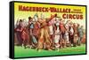 Hagenbeck-Wallace Circus, An Army of Clowns-null-Framed Stretched Canvas