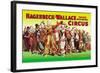 Hagenbeck-Wallace Circus, An Army of Clowns-null-Framed Art Print