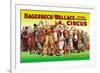 Hagenbeck-Wallace Circus, An Army of Clowns-null-Framed Art Print