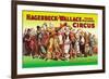 Hagenbeck-Wallace Circus, An Army of Clowns-null-Framed Art Print