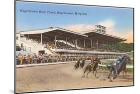 Hagerstown Race Track, Hagerstown, Maryland-null-Mounted Art Print