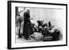 Haggling over Fruit Prices at a Market, Italy-null-Framed Photographic Print