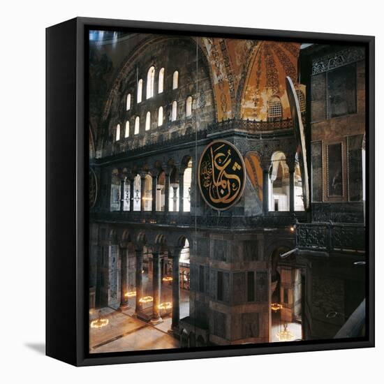 Haghia Sofia Basilica-Isidore of Miletus-Framed Stretched Canvas