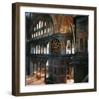 Haghia Sofia Basilica-Isidore of Miletus-Framed Photographic Print