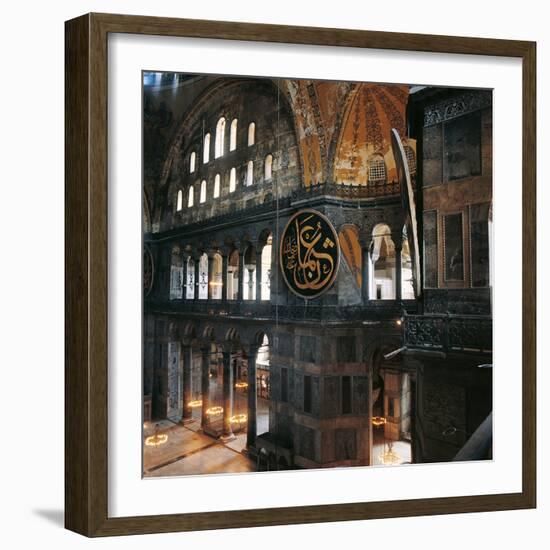 Haghia Sofia Basilica-Isidore of Miletus-Framed Photographic Print