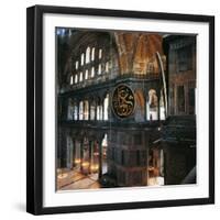 Haghia Sofia Basilica-Isidore of Miletus-Framed Photographic Print