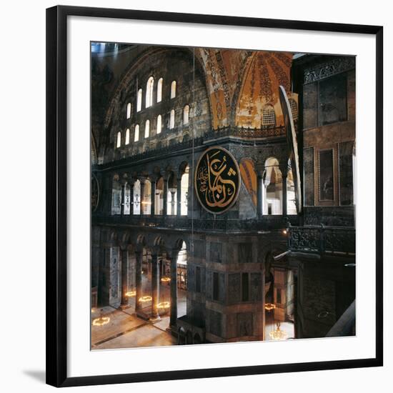 Haghia Sofia Basilica-Isidore of Miletus-Framed Photographic Print