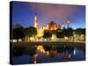 Haghia Sophia at Sunrise, (Aya Sofya Mosque), the Church of Holy Wisdom, Istanbul, Turkey-Neil Farrin-Stretched Canvas