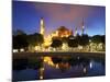 Haghia Sophia at Sunrise, (Aya Sofya Mosque), the Church of Holy Wisdom, Istanbul, Turkey-Neil Farrin-Mounted Photographic Print