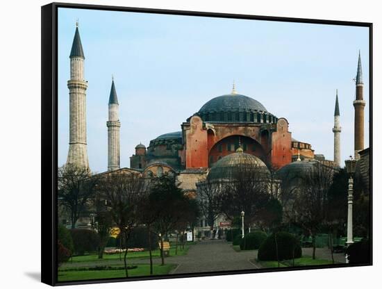 Haghia Sophia, Exterior View, 6th Century-null-Framed Stretched Canvas