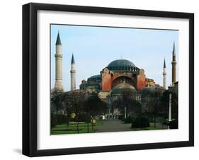 Haghia Sophia, Exterior View, 6th Century-null-Framed Giclee Print